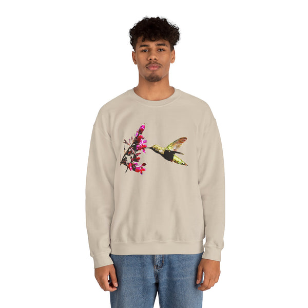 Hummingbird Sip Unisex Heavy Blend™ Crewneck Sweatshirt