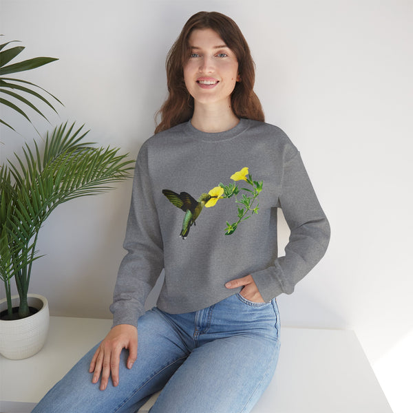 Hummingbird Glory Unisex Heavy Blend™ Crewneck Sweatshirt
