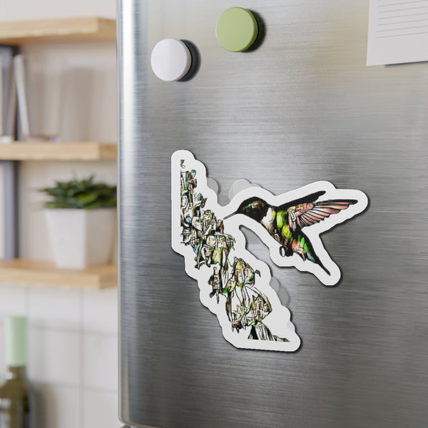 Hummingbird Stick Die-Cut Magnets