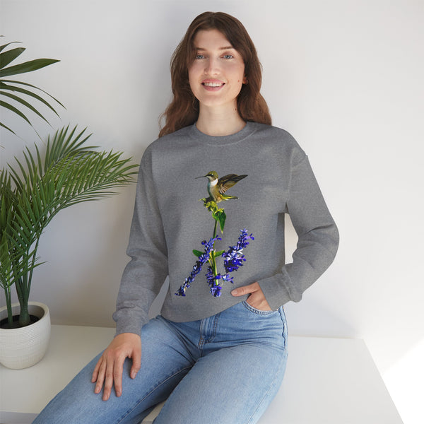 Hummingbird Lookout Unisex Heavy Blend™ Crewneck Sweatshirt