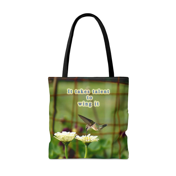 Wing It Hummingbird Tote