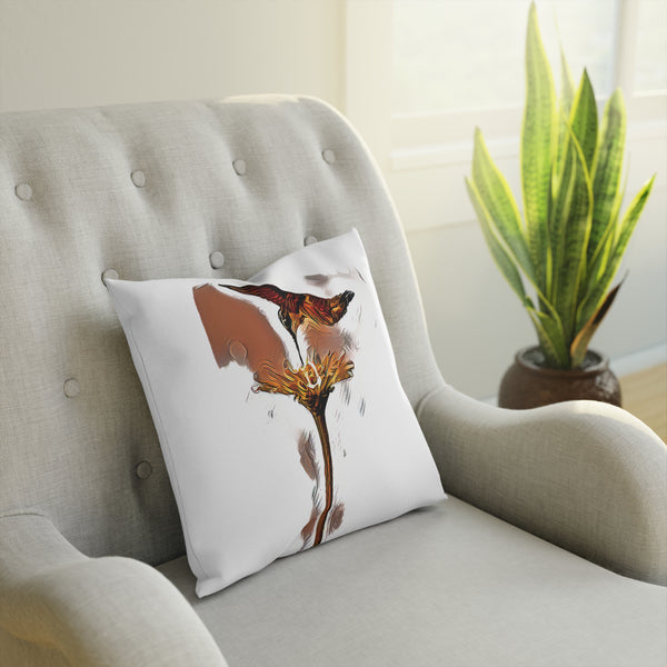 Hummingbird Flame Cushion