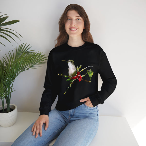 Hummingbird Profile Unisex Heavy Blend™ Crewneck Sweatshirt