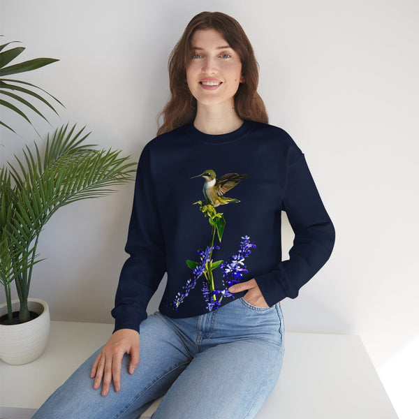 Hummingbird Lookout Unisex Heavy Blend™ Crewneck Sweatshirt