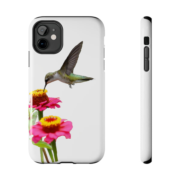 Hummingbird Zinnia WonderTough Phone Cases