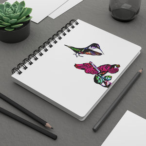 Hummingbird Bounce Spiral Bound Journal