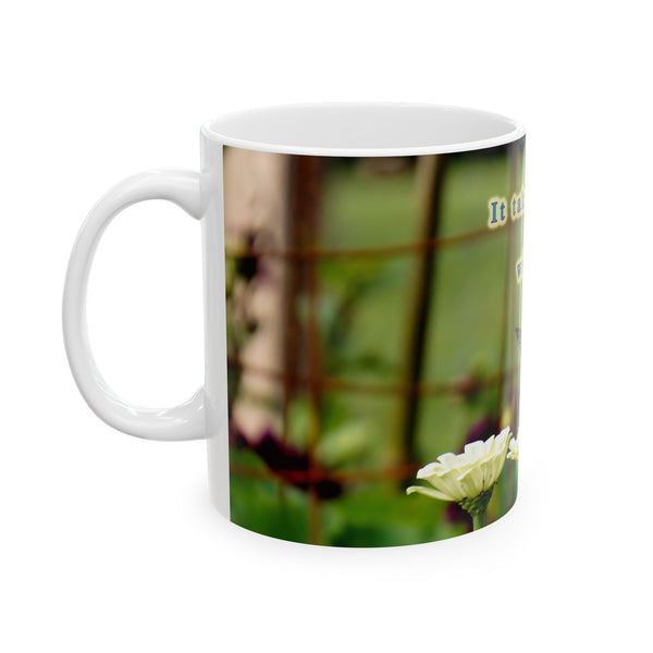 Wing It Hummingbird Ceramic Mug 11oz