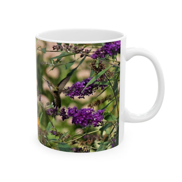 Dance on Air Hummingbird Ceramic Mug 11oz