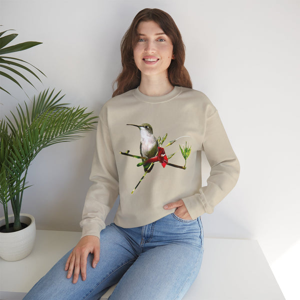 Hummingbird Profile Unisex Heavy Blend™ Crewneck Sweatshirt