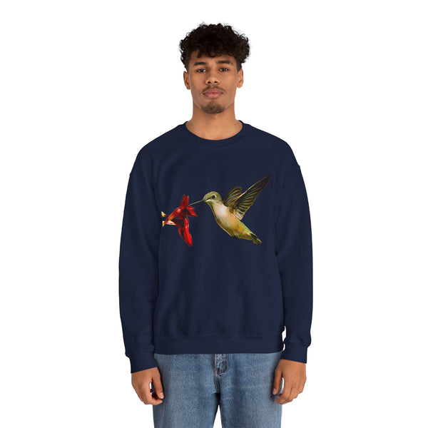 Hummingbird Proud Unisex Heavy Blend™ Crewneck Sweatshirt