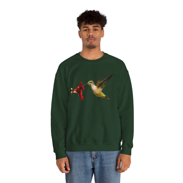 Hummingbird Proud Unisex Heavy Blend™ Crewneck Sweatshirt