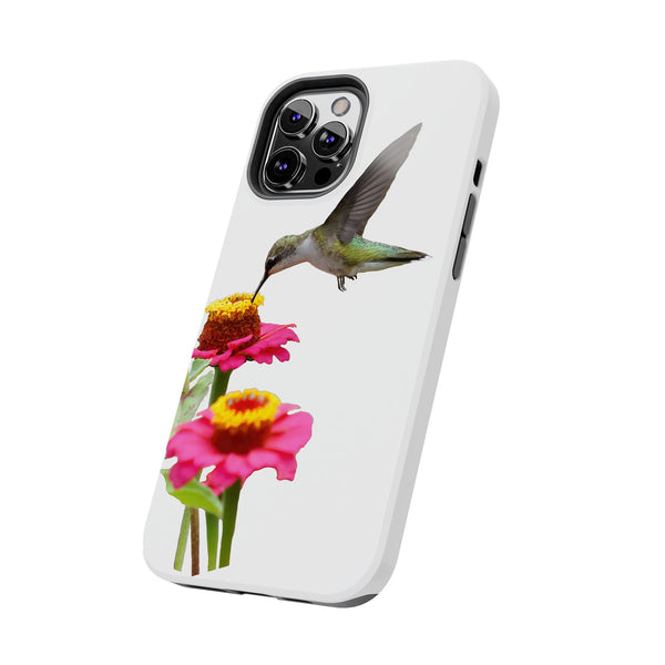 Hummingbird Zinnia WonderTough Phone Cases