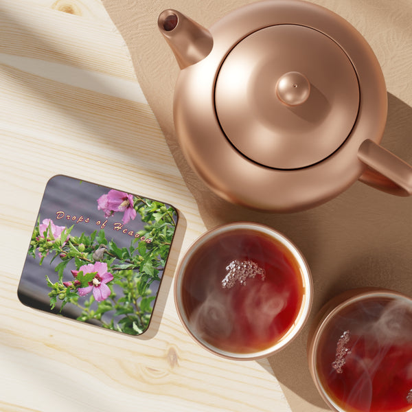 Drops of Heaven Hummingbird Hardboard Back Coaster