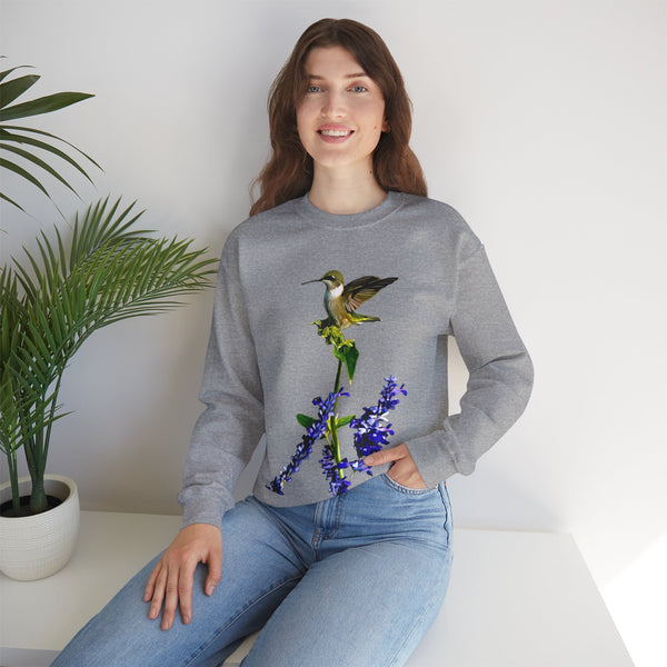 Hummingbird Lookout Unisex Heavy Blend™ Crewneck Sweatshirt