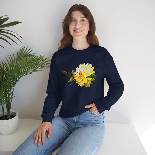 Hummingbird Fire Unisex Heavy Blend™ Crewneck Sweatshirt