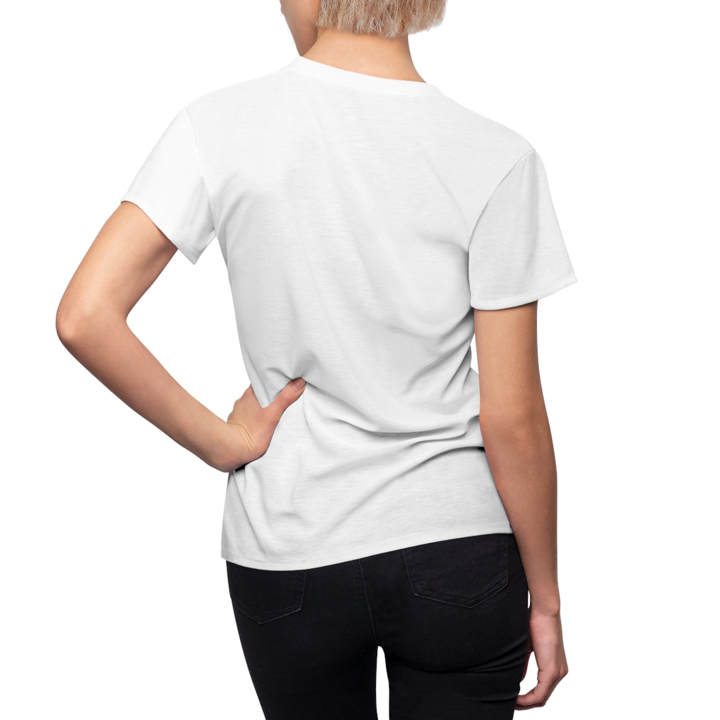Hummingbird Emerald Women's Cut & Sew Tee (All-Over Print)