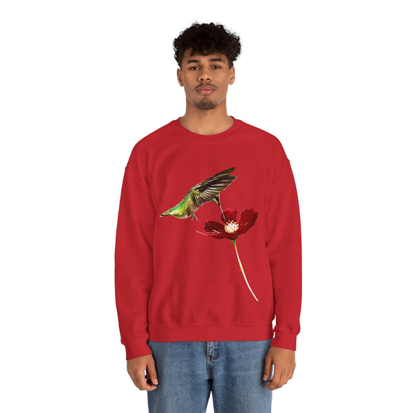 Hummingbird Stretch Unisex Heavy Blend™ Crewneck Sweatshirt