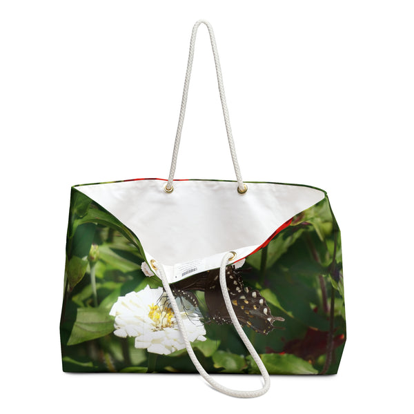 Dinner Date Butterfly Weekender Bag 1