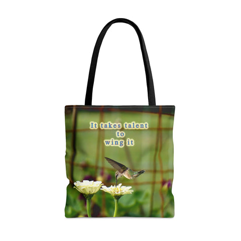 Wing It Hummingbird Tote