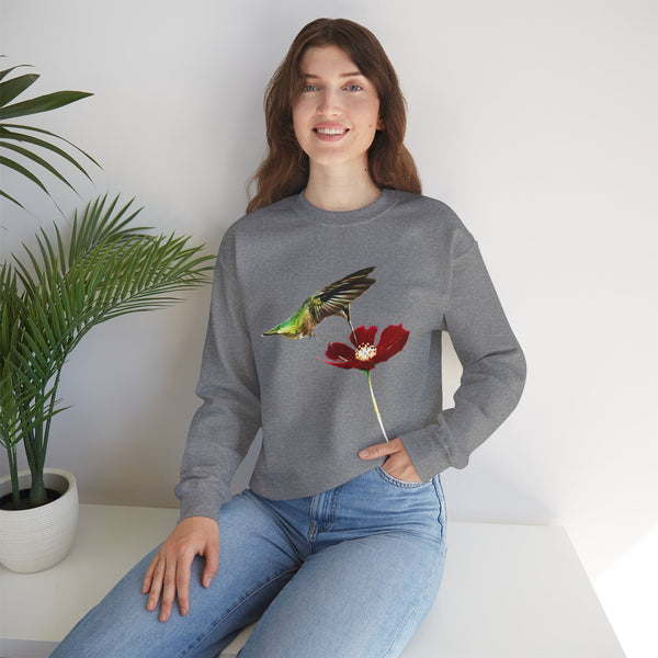 Hummingbird Stretch Unisex Heavy Blend™ Crewneck Sweatshirt