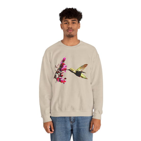 Hummingbird Sip Unisex Heavy Blend™ Crewneck Sweatshirt