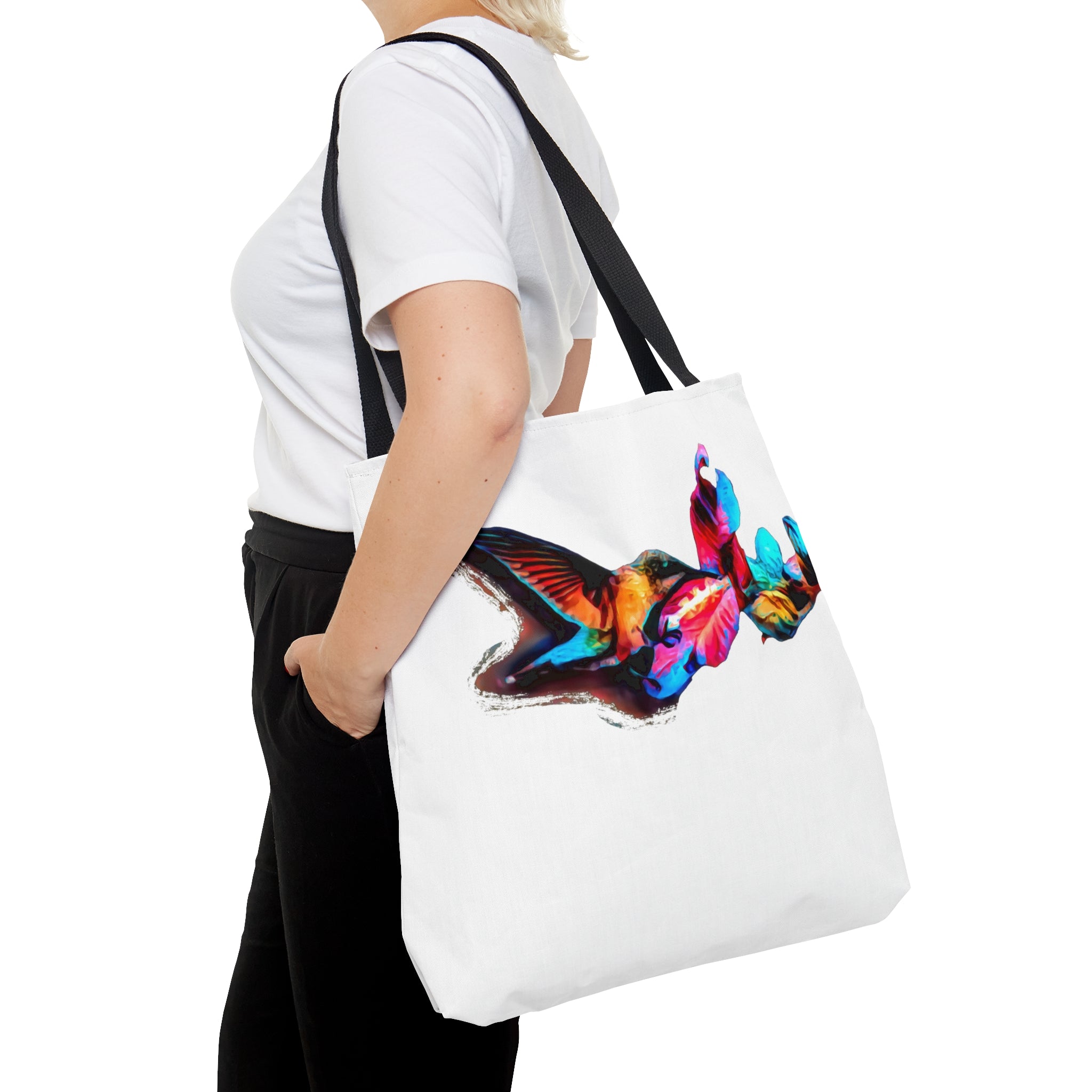 Hummingbird Landing Tote Bag (AOP 2)