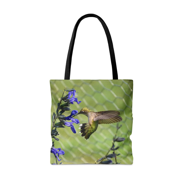 000 Violet Twist Hummingbird Tote