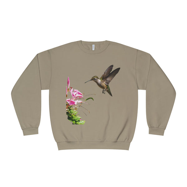 Hummingbird Frills Unisex NuBlend® Crewneck Sweatshirt