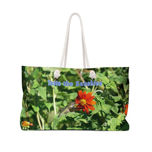 Taste of Sunshine Hummingbird Weekender Bag 1