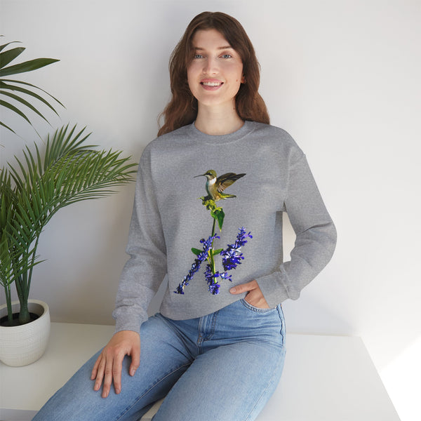 Hummingbird Lookout Unisex Heavy Blend™ Crewneck Sweatshirt