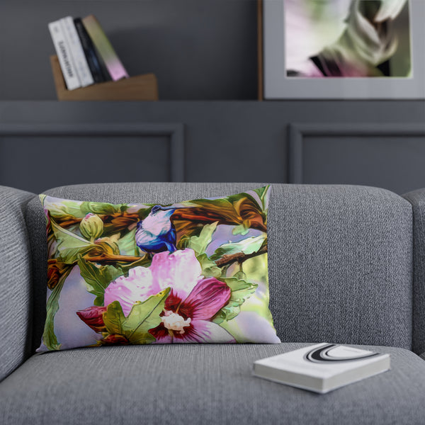 Hummingbird Heaven Drops Cushion