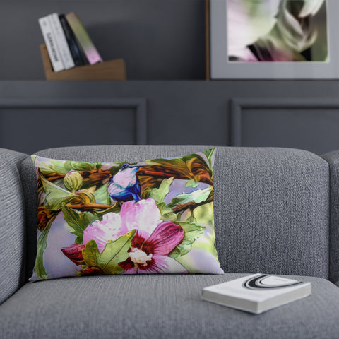 Hummingbird Heaven Drops Cushion