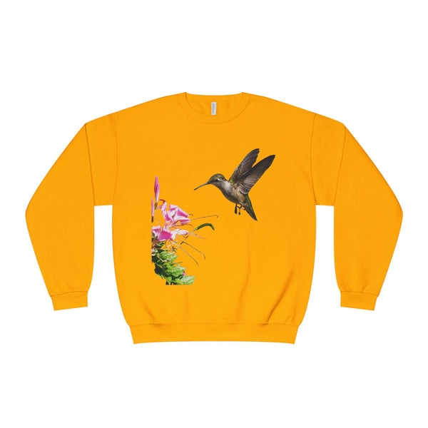 Hummingbird Frills Unisex NuBlend® Crewneck Sweatshirt
