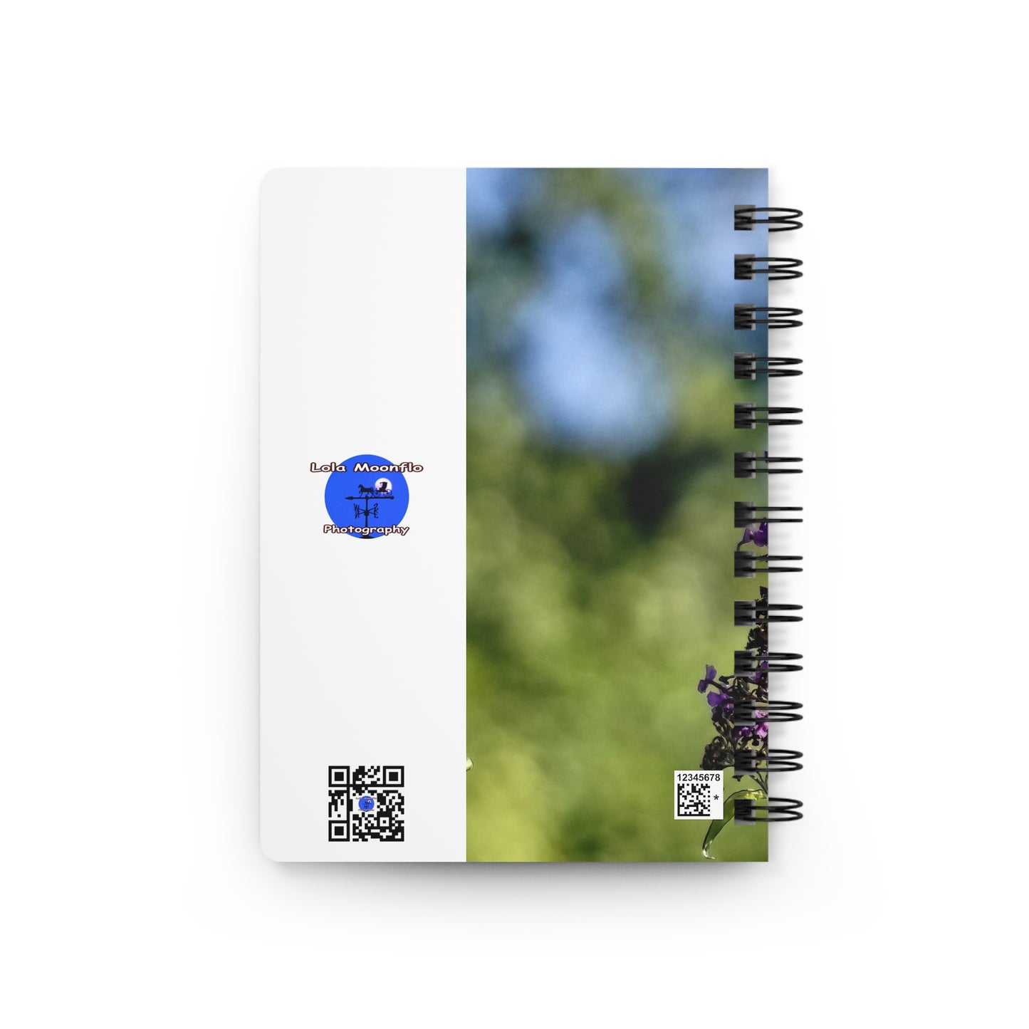 Towering Love Hummingbird Spiral Bound Journal
