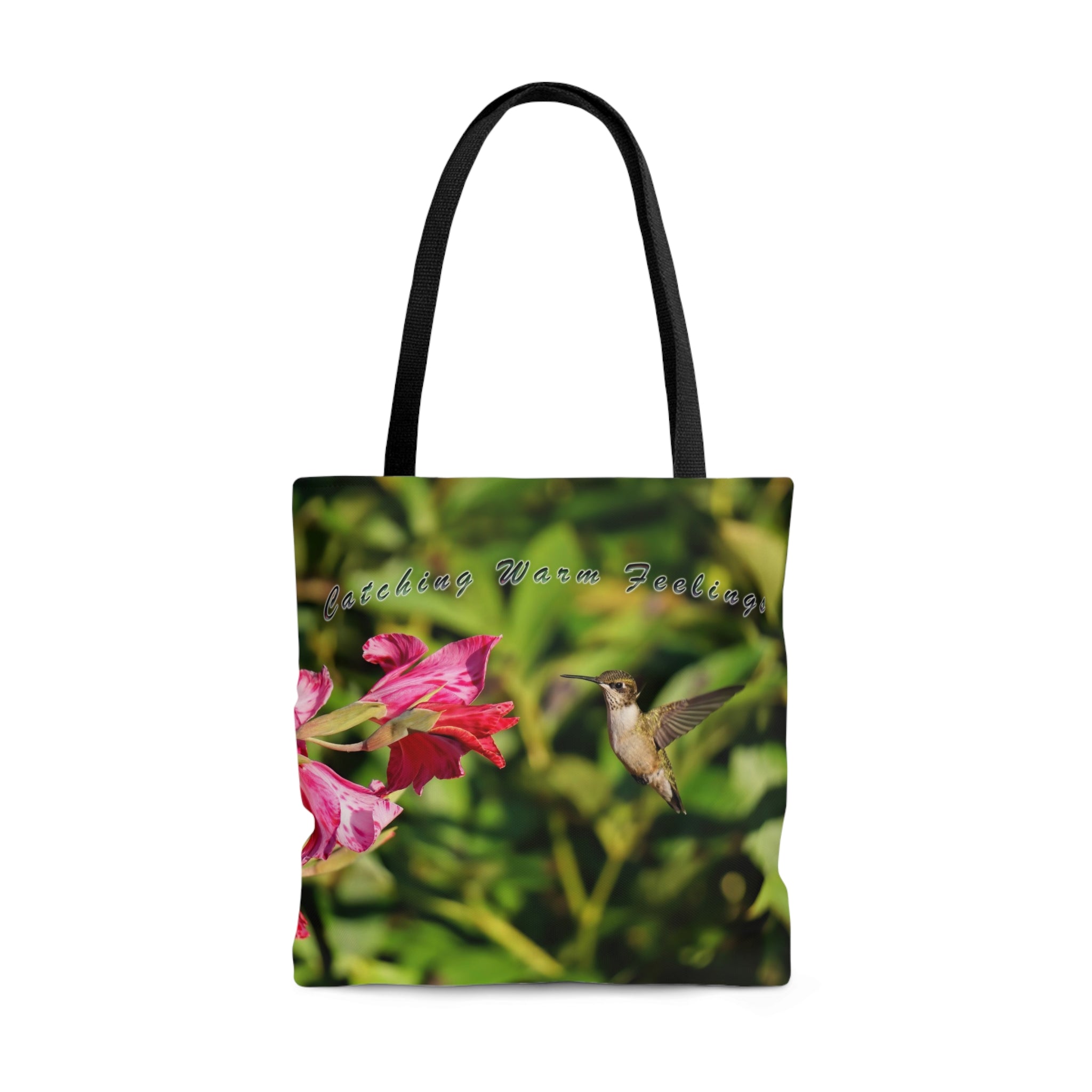 Catch Warm Feelings Hummingbird Tote 1