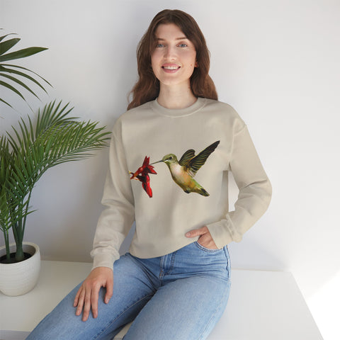 Hummingbird Proud Unisex Heavy Blend™ Crewneck Sweatshirt