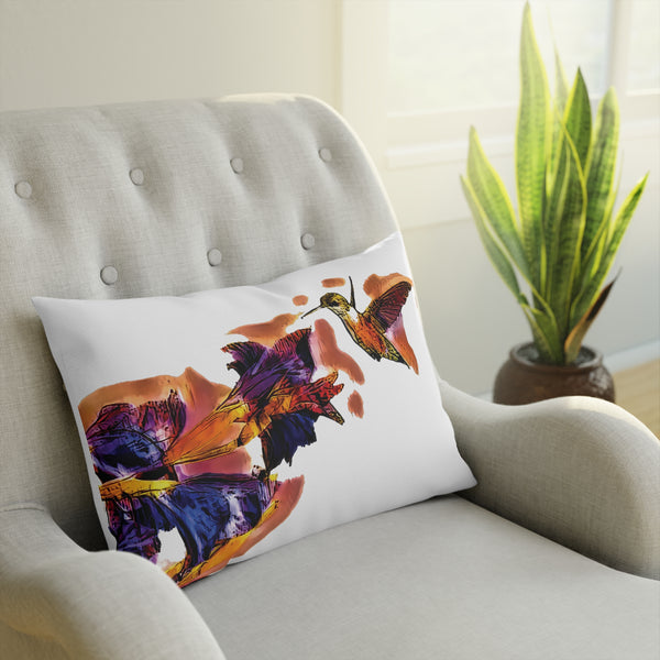 Hummingbird Violet Cushion