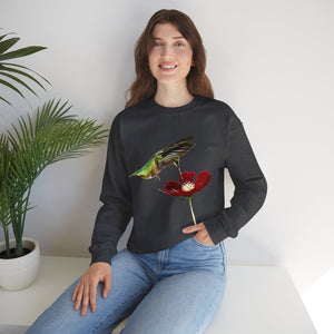 Hummingbird Stretch Unisex Heavy Blend™ Crewneck Sweatshirt