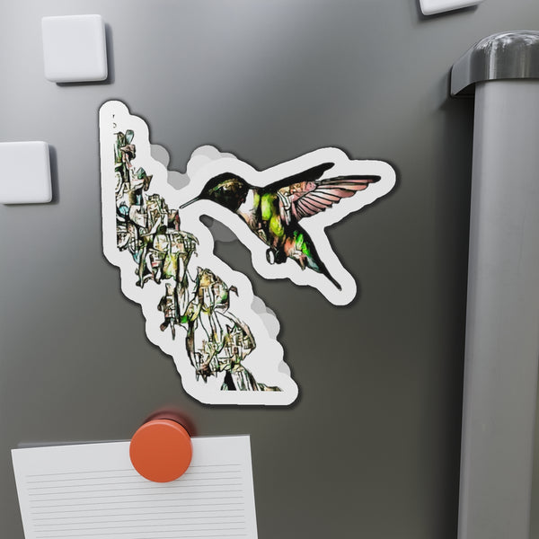 Hummingbird Stick Die-Cut Magnets