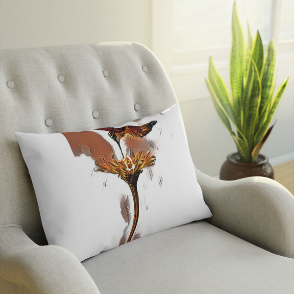 Hummingbird Flame Cushion