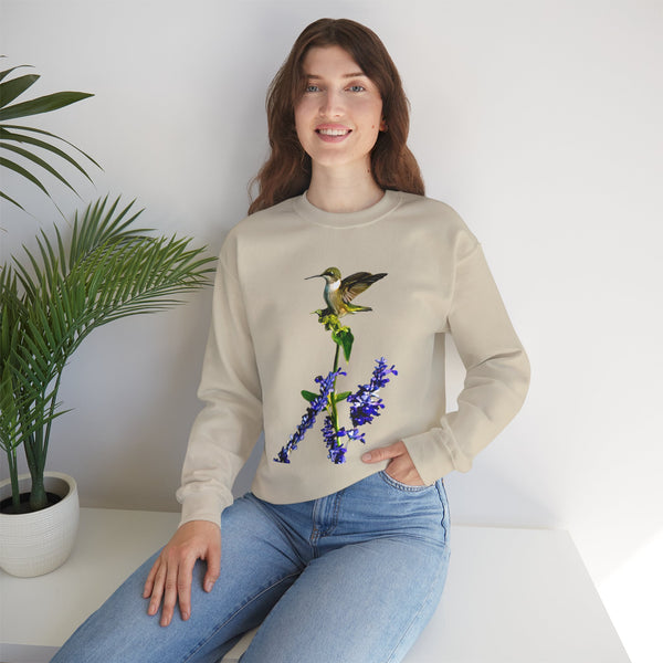Hummingbird Lookout Unisex Heavy Blend™ Crewneck Sweatshirt