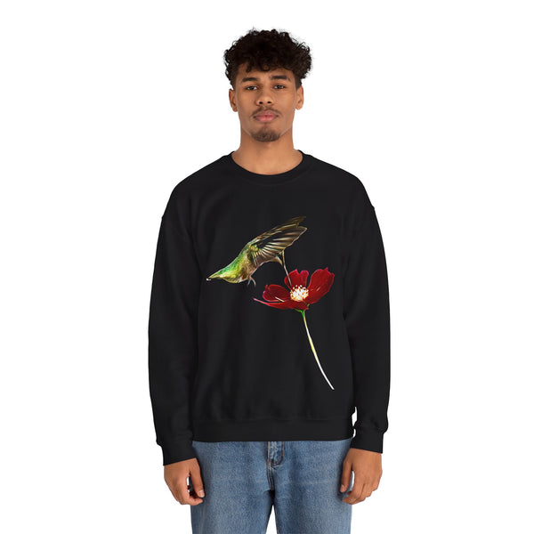 Hummingbird Stretch Unisex Heavy Blend™ Crewneck Sweatshirt