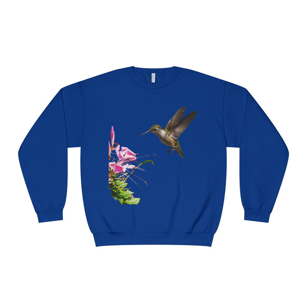 Hummingbird Frills Unisex NuBlend® Crewneck Sweatshirt