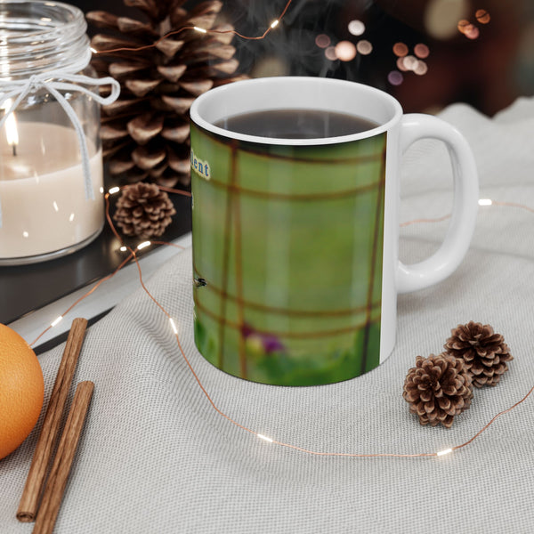 Wing It Hummingbird Ceramic Mug 11oz