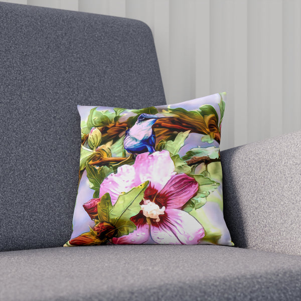 Hummingbird Heaven Drops Cushion