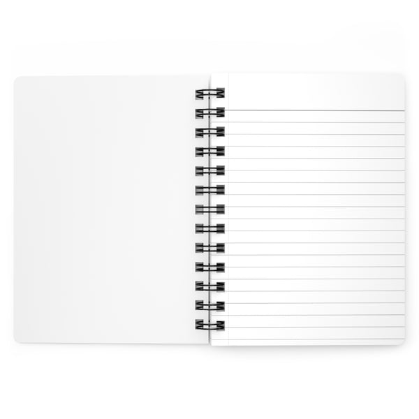 Flower Bud Hummingbird Spiral Bound Journal