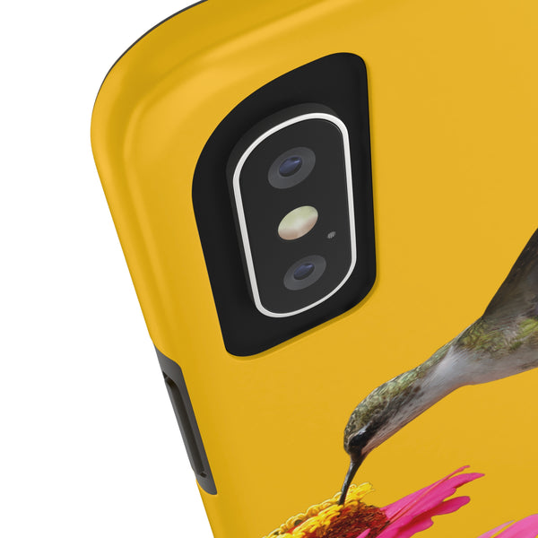 Hummingbird Zinnia WonderTough Phone Cases