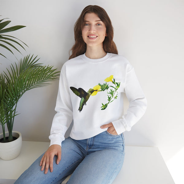 Hummingbird Glory Unisex Heavy Blend™ Crewneck Sweatshirt