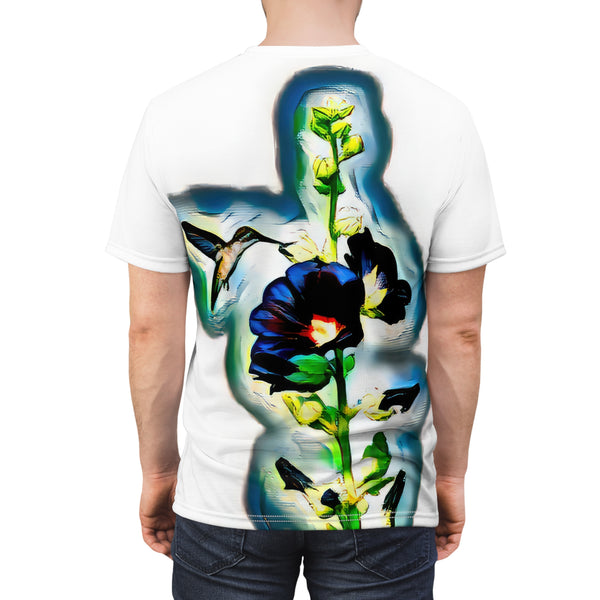 Unisex Cut & Sew Hummingbird Standing Tee (AOP 1)