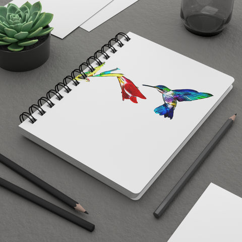 Hummingbird Sweet Spiral Bound Journal